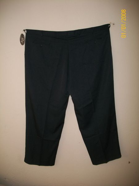 Calça Social Masculina Big Size Risca de Giz