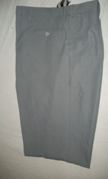 Calça social risca de giz masculina cheap
