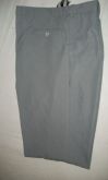 Calça Social Masculina Risca de Giz Cinza