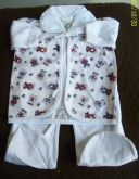 Kit com 3 Pijaminha Bebê Pagão